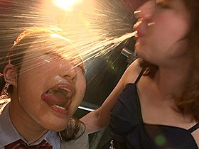 壮絶痰唾えずき汁ぶっかけ顔面舐め愛レズVol.02 〜The World’s Strongest Face Licking Lesbian　サンプル画像07